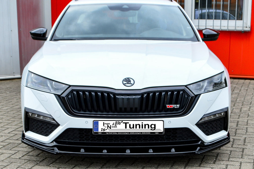 Cup Frontspoilerlippe mit Wings für Skoda Octavia RS NX ab Bj.2020-