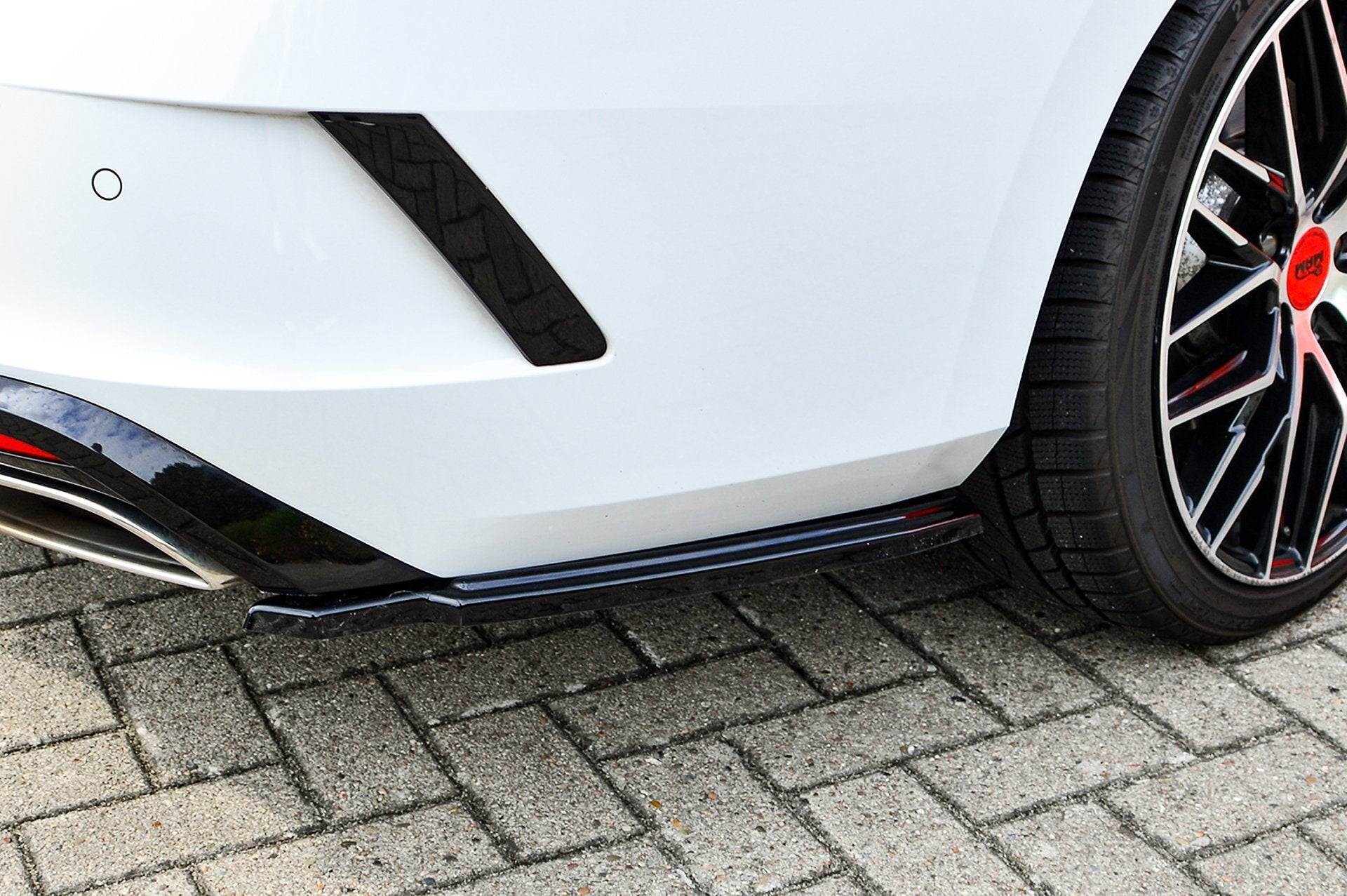 Heckansatz Seitenteile aus ABS für Skoda Octavia RS NX