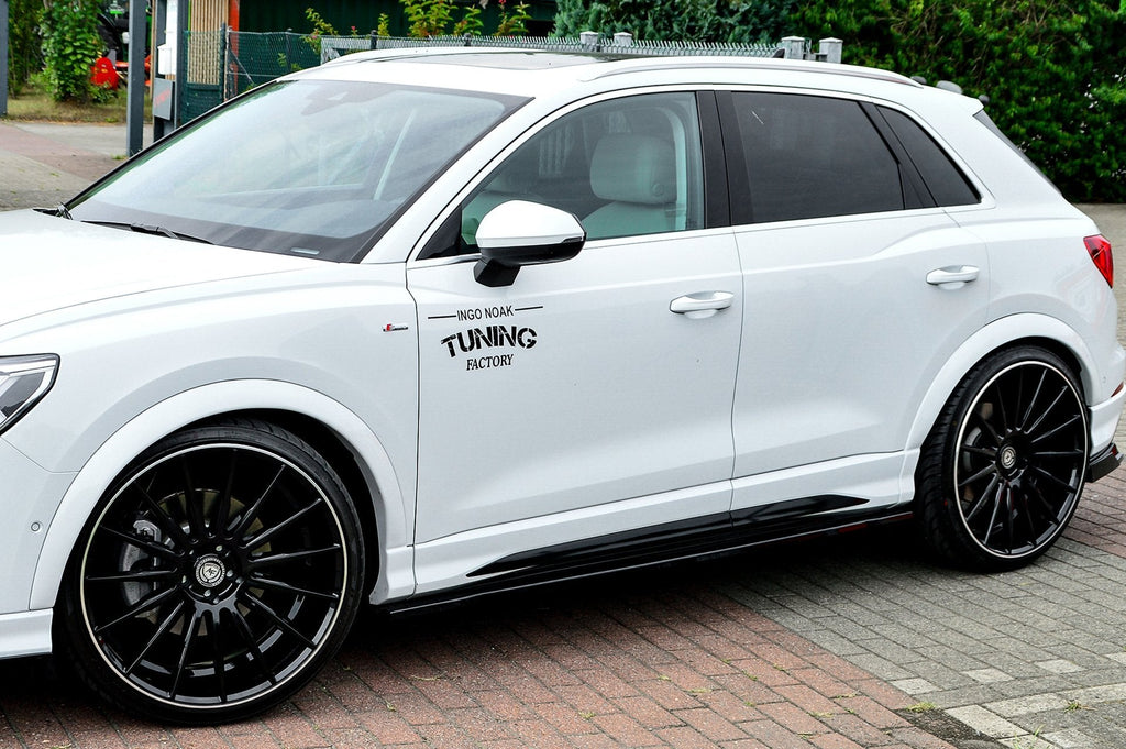 Widebody Radlaufverbreiterungen für Audi Q3 F3/F3N mit S-Line aus ABS
