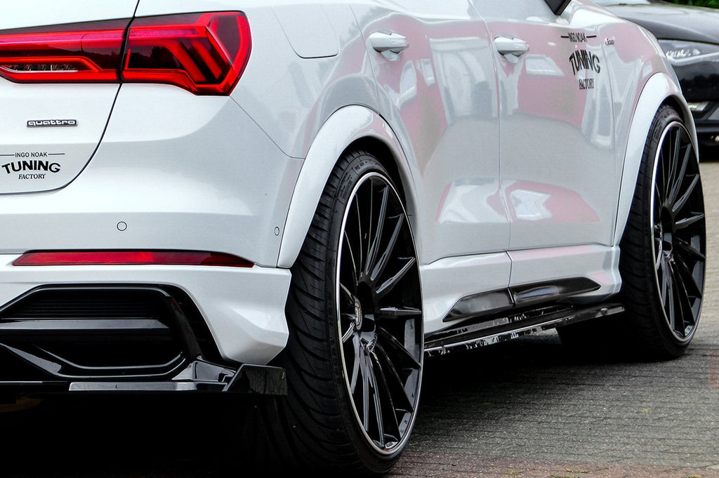 Widebody Radlaufverbreiterungen für Audi Q3 F3/F3N mit S-Line aus ABS