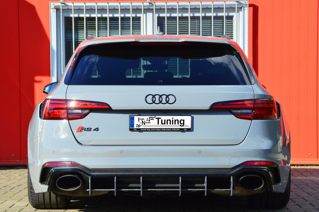 Gefräster Heckansatz aus ABS für Audi RS4 B9