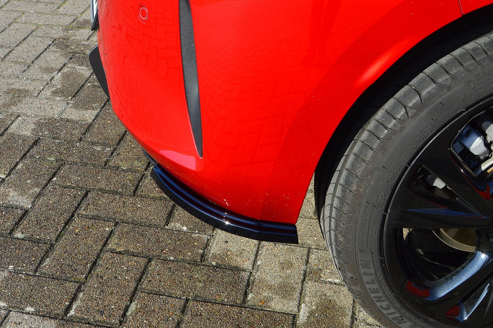 Heckansatz Seitenteile aus ABS für Opel Corsa F