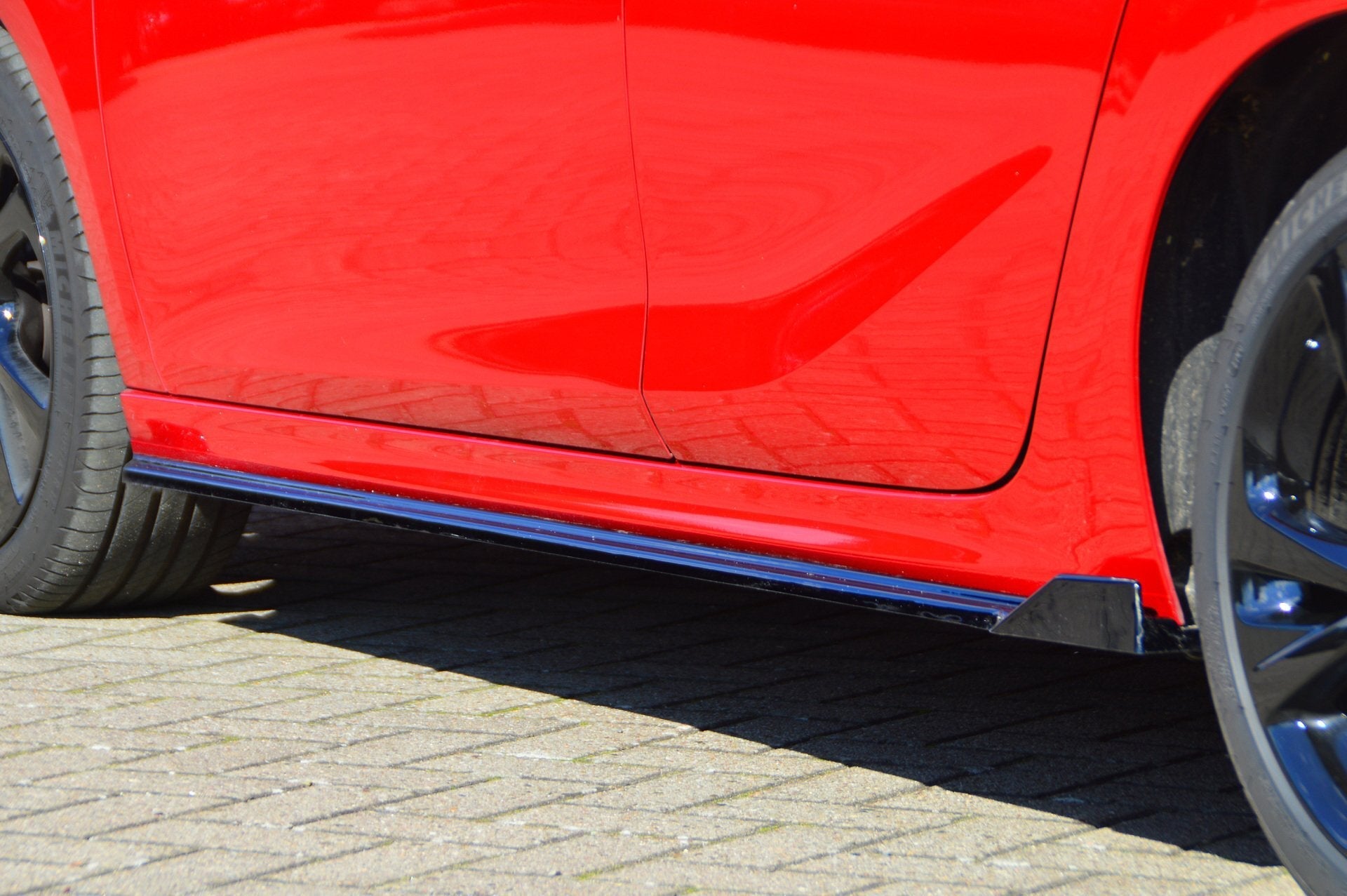 Seitenschweller mit Wing  hinten für Opel Corsa F