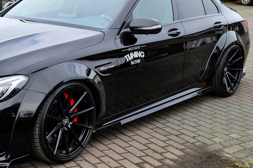 Widebodykit Radläufe für Mercedes C-Klasse W205 C63AMG+S Limousine