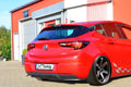 Heckdiffusor+ Seitenteilen mit Wings aus ABS für Opel Astra K Facelift 5.Türer