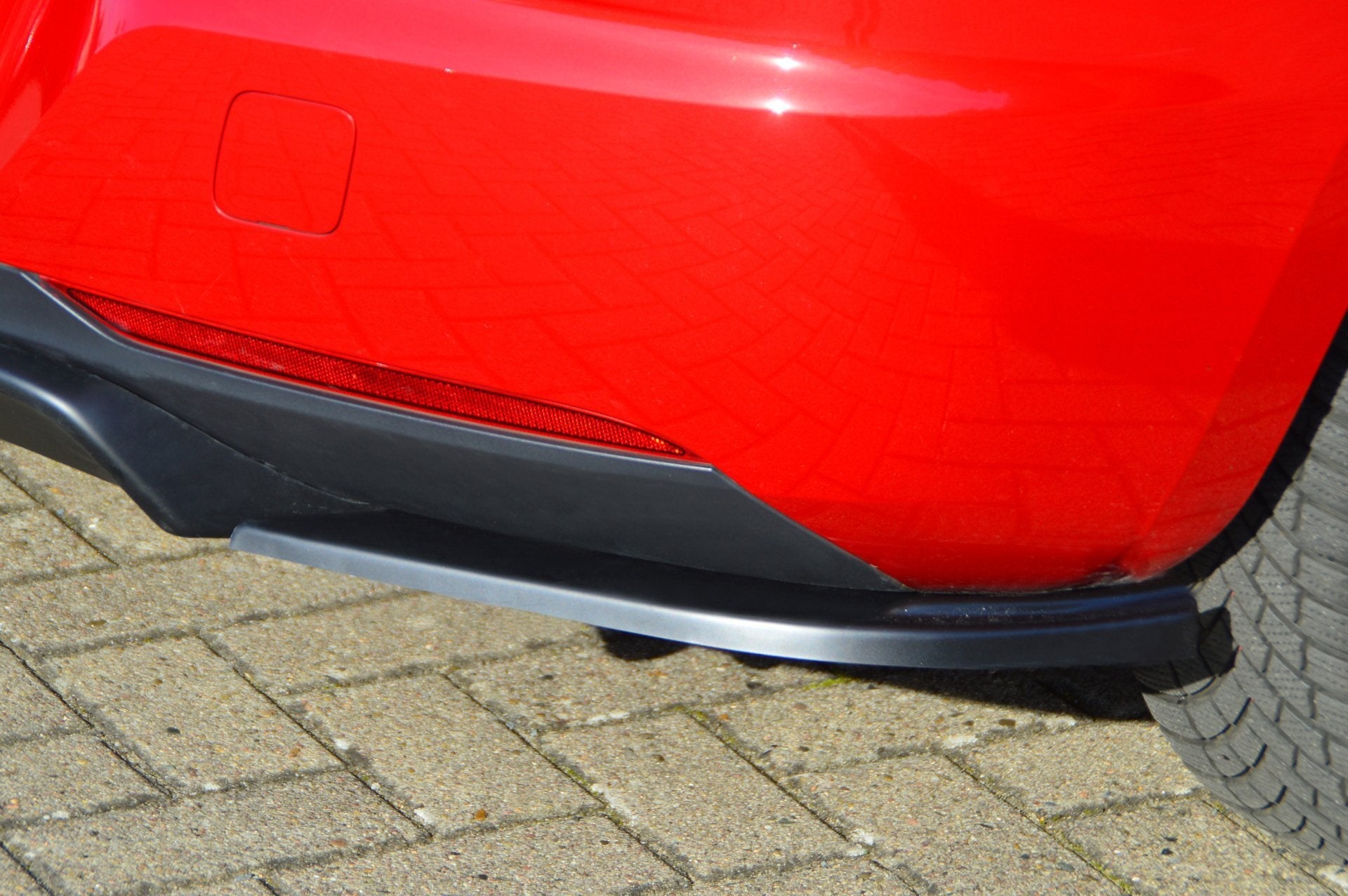 Heckdiffusor+ Seitenteilen aus ABS für Opel Astra K Facelift 5.Türer