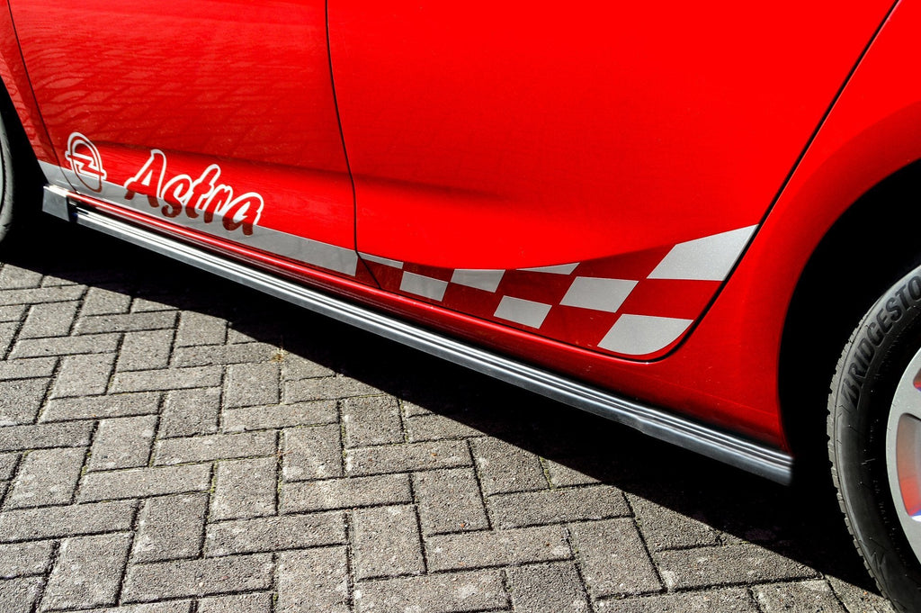 Seitenschweller mit Wing vorne für Opel Astra K