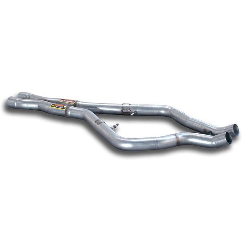 Supersprint Mittelrohr Rechts + Links X-Pipe für BMW X BMW E70 X5 (2008–2013)