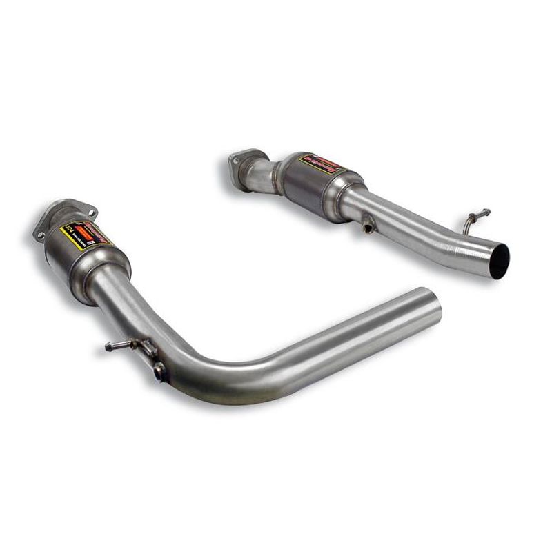 Supersprint Vorschalldämpfer Rechts +Links mit Sport Metallkatalysator für BMW X BMW E53 X5 (2004–2006)