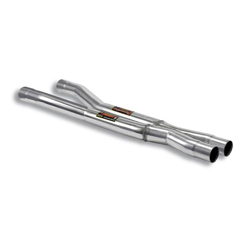Supersprint Mittelrohrsatz + X-Pipe- für Ferrari  (2009)
