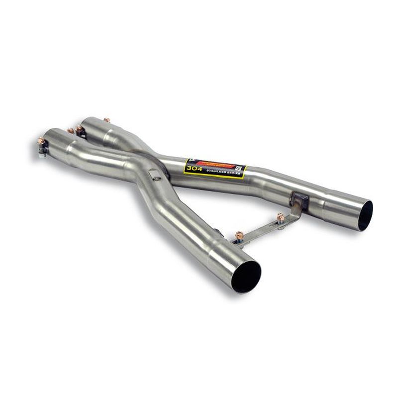 Supersprint Mittelrohrsatz X-Pipe(für Serien Mittelschalldämpfer Ersatz) für BMW Classic BMW Serie 8 E31
