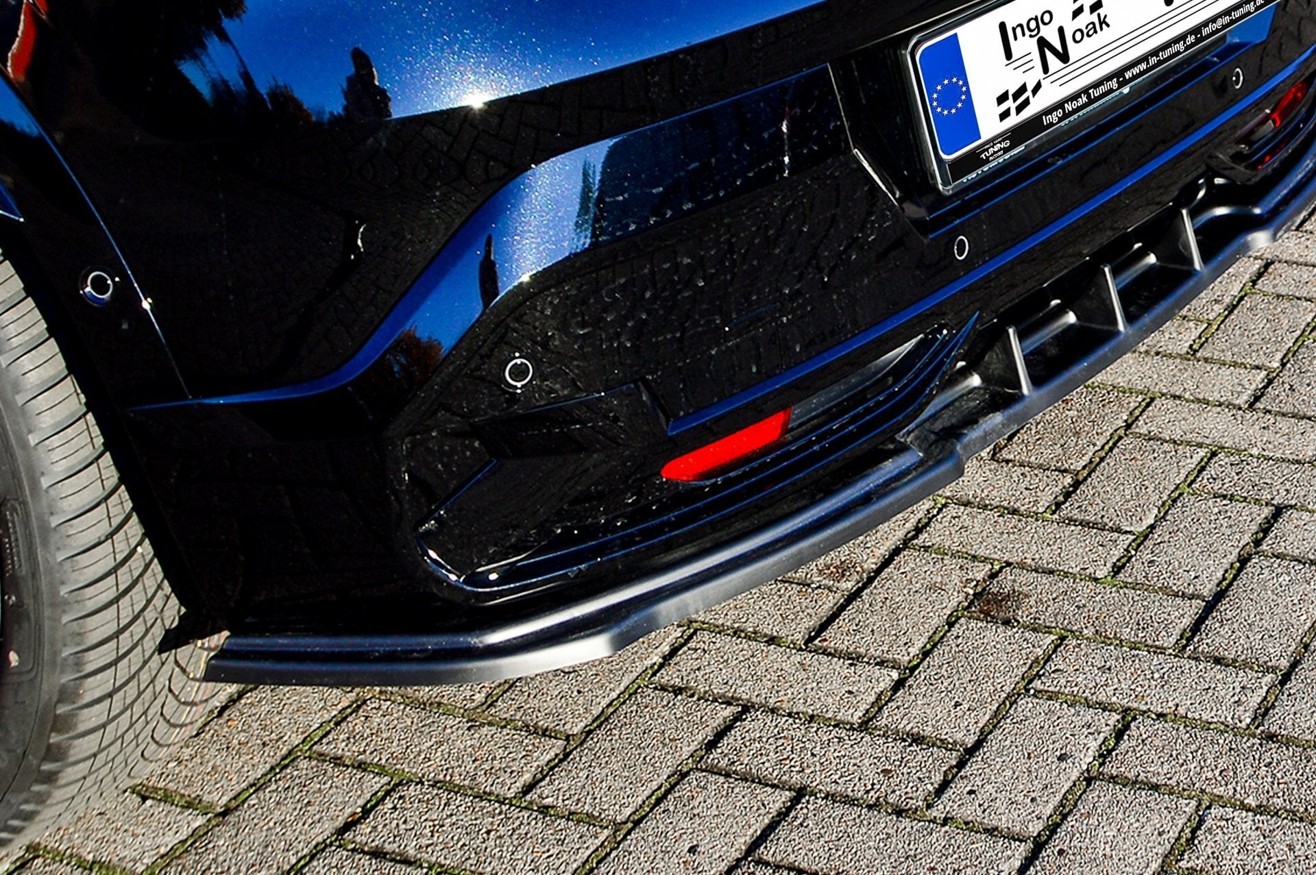 Heckansatz aus ABS für Renault Megane E-Tech Elektric RCB