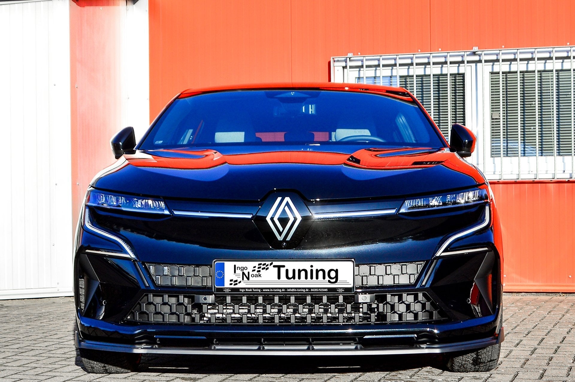 Cup Frontspoilerlippe mit Wings für Renault Megane E-Tech RCB