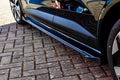 Seitenschweller mit Wings vorne + hinten aus ABS für Renault Megane E-Tech RCB