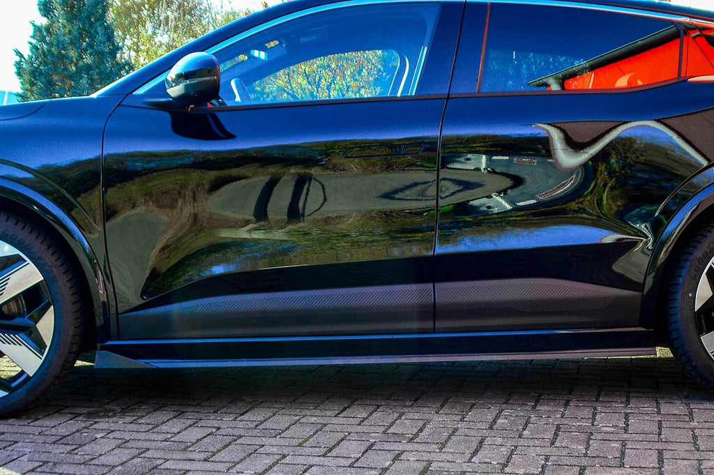 Seitenschweller mit Wings vorne aus ABS für Renault Megane E-Tech RCB