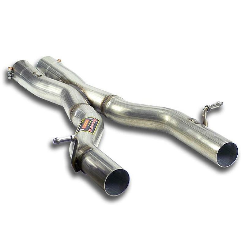 Supersprint Mittelrohr Rechts - Links X-Pipe für Mercedes AMG MERCEDES C204 C Coupè AMG (2007–2014)