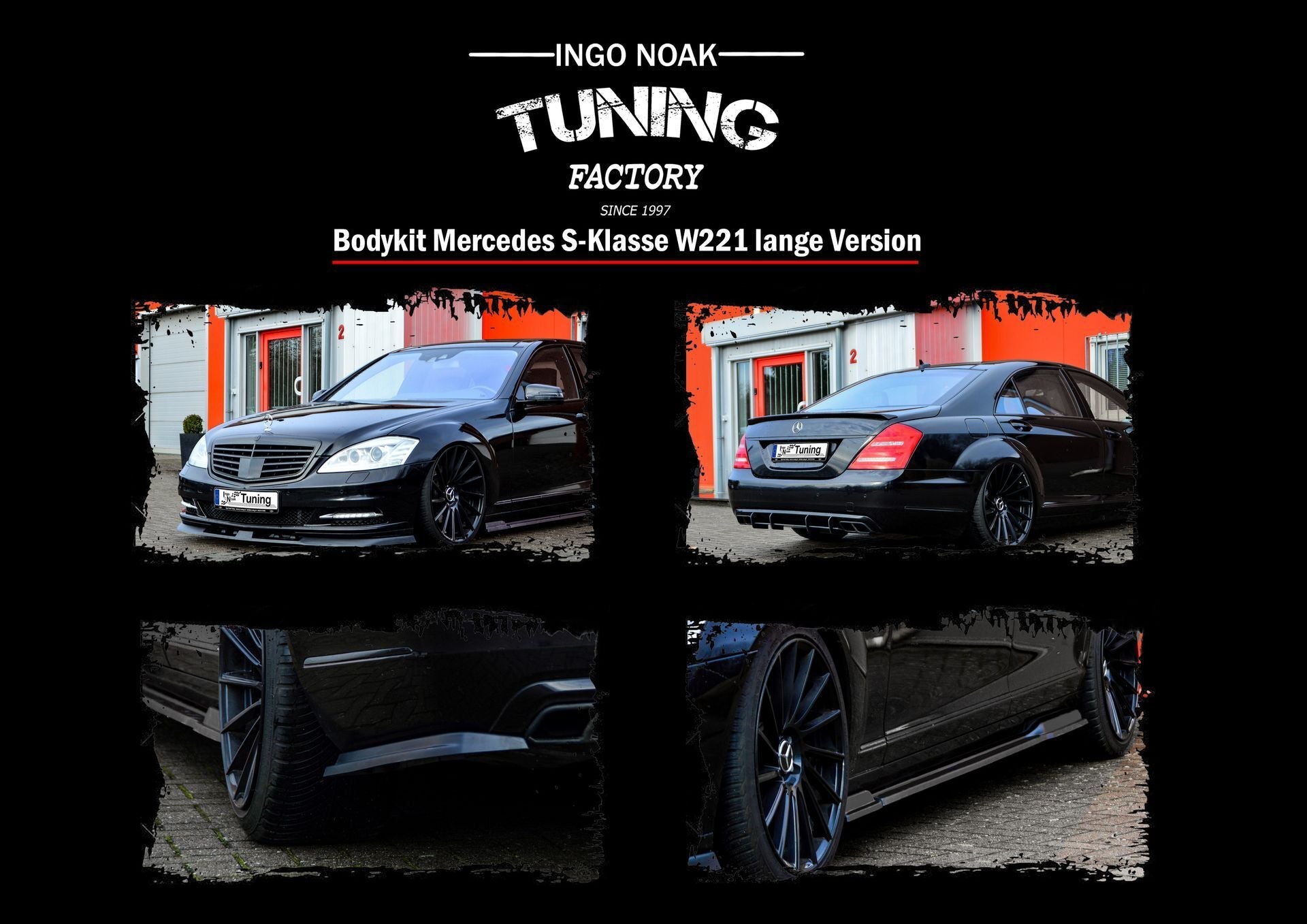 Bodykit für Mercedes S-Klasse V221 Langversion