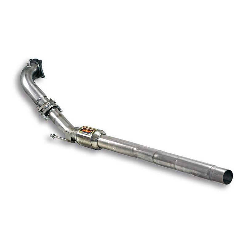 Supersprint Rohrsatz ab Turbolader + Sport Metallkatalysator 200 CPSI EURO 5 für AUDI A3 8P '03 - (2005–2014)
