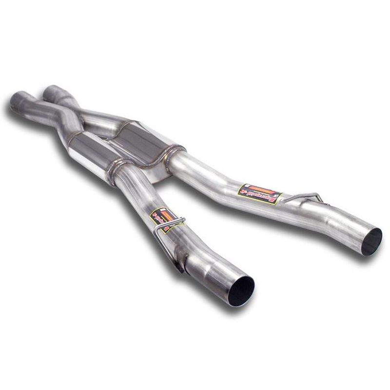 Supersprint Mittelschalldämpfer + X-Pipe für BMW 6er BMW F06 Gran Coupè (2010–2012) | ABE - eintragungsfrei