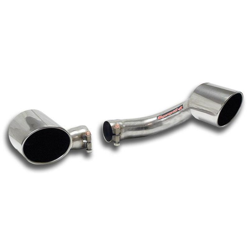 Supersprint Endrohrsatz Rechts O120 +Links O120 für BMW X BMW E70 X5 (2008–2013)