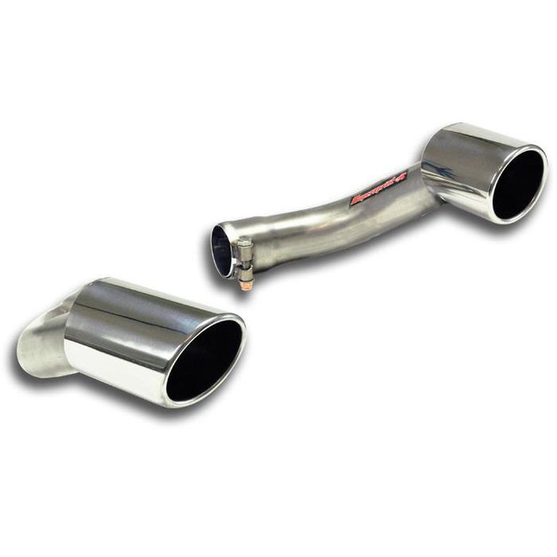 Supersprint Endrohrsatz Rechts O100 +Links O100 für BMW X BMW E70 X5 (2008–2013)