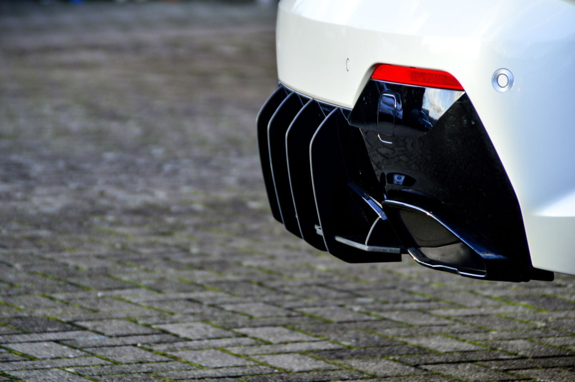 Heckeinsatz Diffusor Heckeinsatz V2 passend für BMW 4er G22/G23