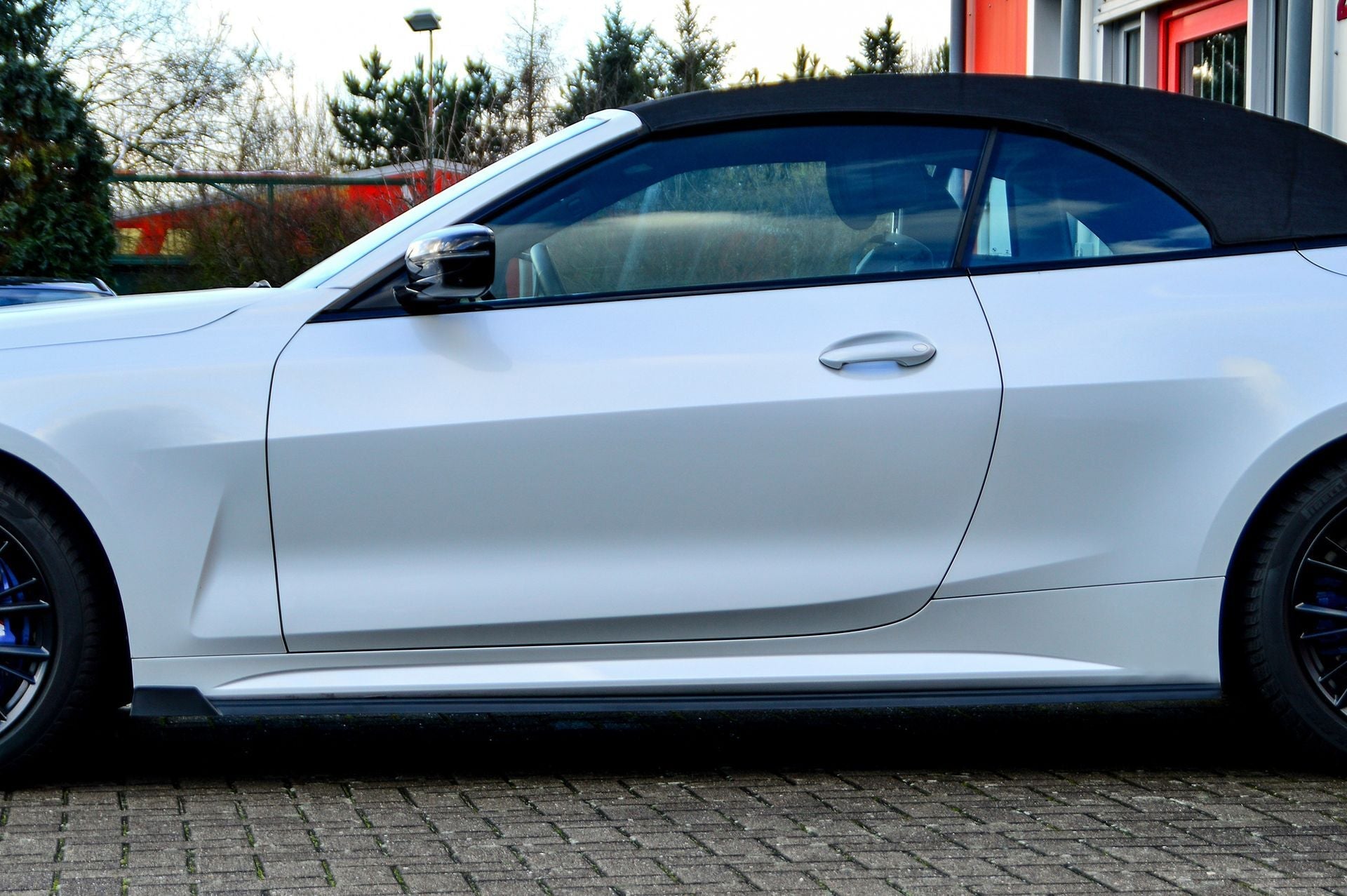 CUP Seitenschweller mit Wings vorne für BMW 4er G22 G23