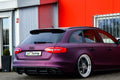 Gefräster Heckansatz aus ABS für Audi A4 + S4 B8 Facelift