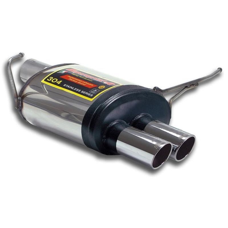 Supersprint Endschalldämpfer OO 80 -Power Loop- für BMW Z BMW E85 / E86 Z4 (2003–2005) | ABE - eintragungsfrei