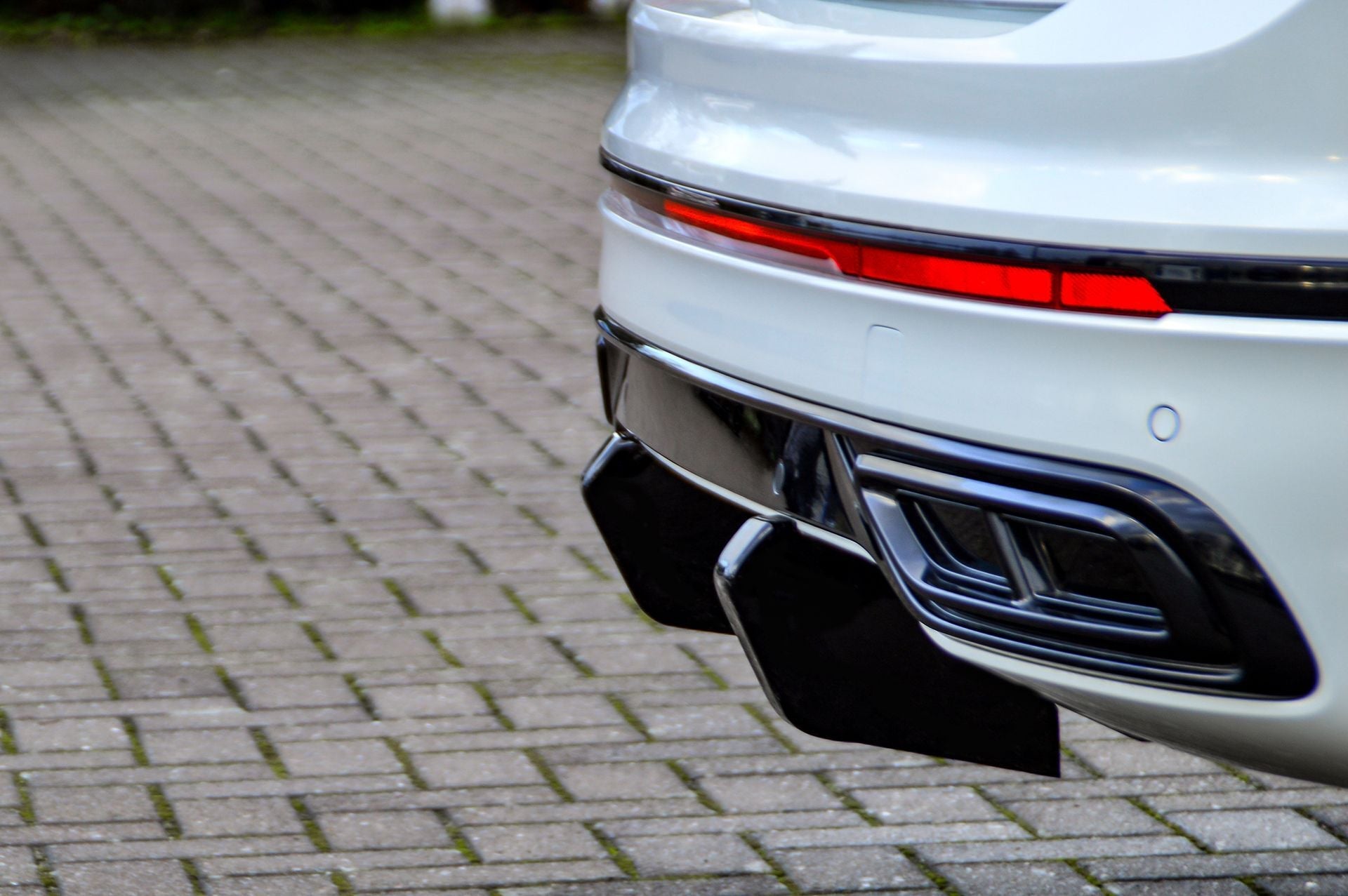 Heckansatz Aufsätze 2.tlg für VW Tiguan 2 AD1 Facelift R-Line