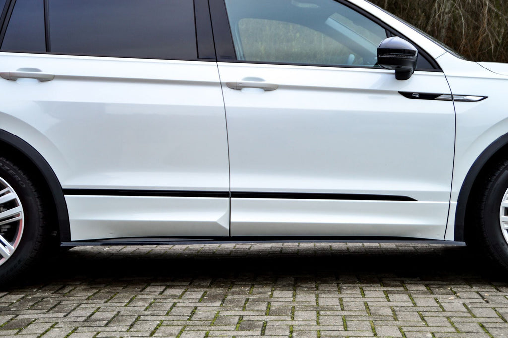 Cup Seitenschweller Satz aus ABS für VW Tiguan 2 AD1 Allspace