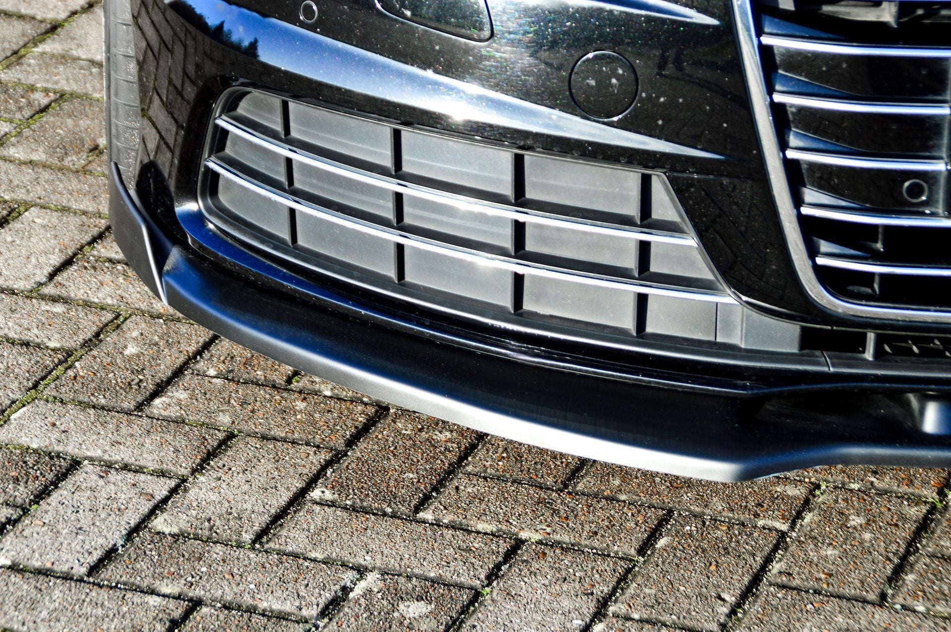 Cup Frontspoilerlippe mit Wings für Audi A7 C7 4G Facelift