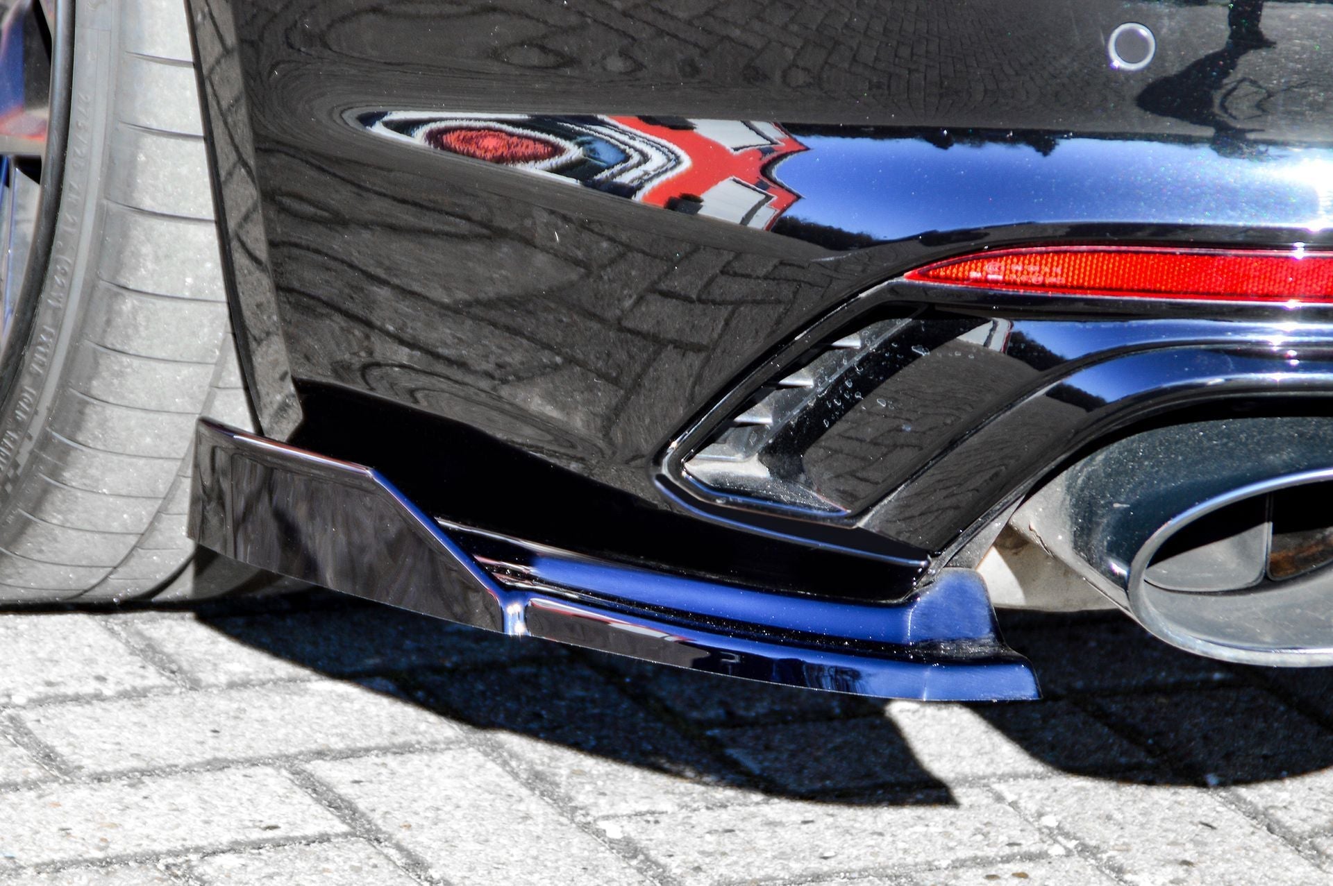 Heckansatz Seitenteile mit Wings für Audi RS5 B9 F5