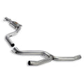 Supersprint Mittelschalldämpfer + -Y-Pipe- für Alfa Romeo 159 (2005–2011)
