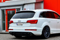 Gefräster Heckansatz mit Finnen für Audi Q7 4L mit S-Line