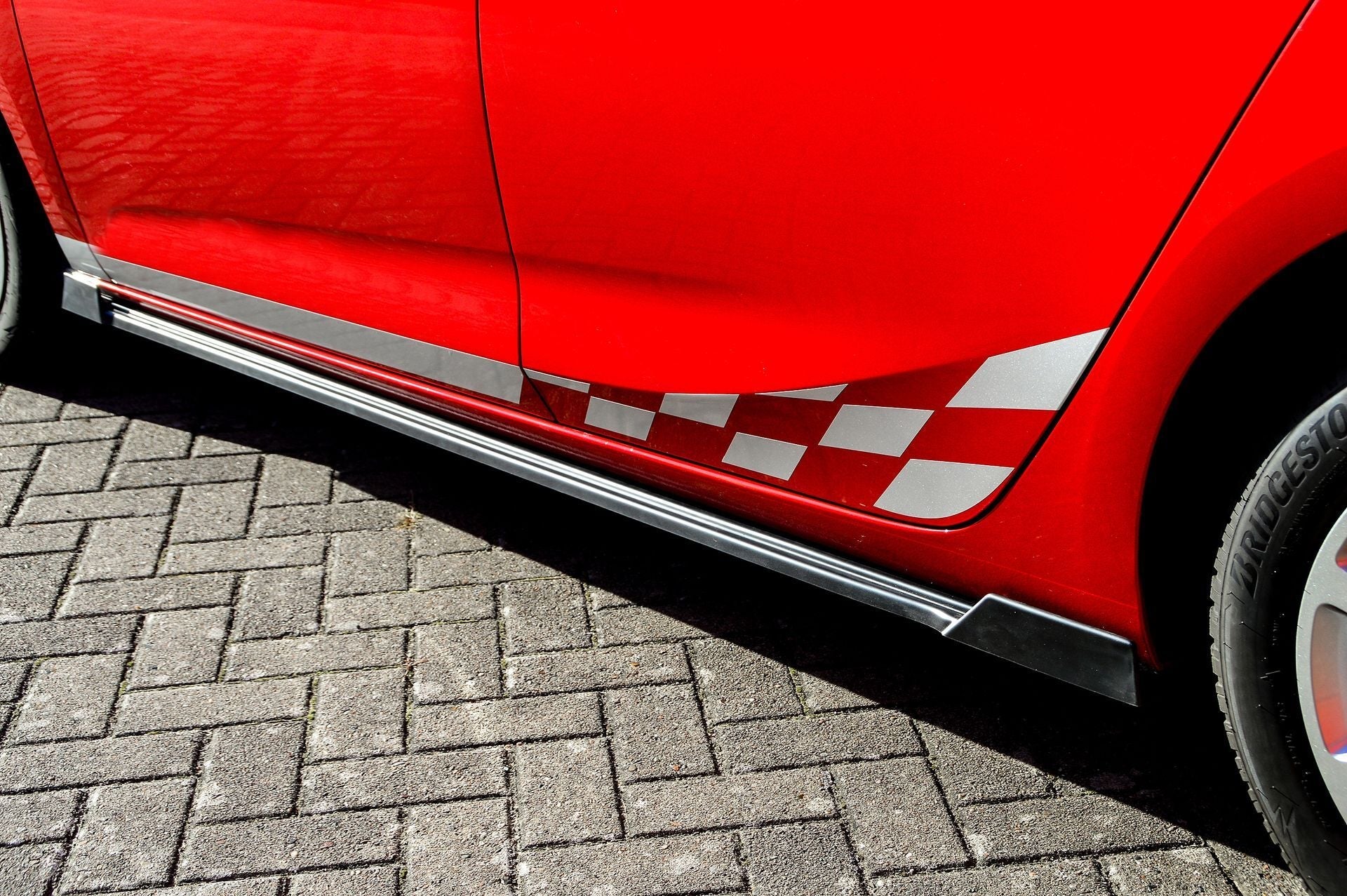 CUP Seitenschweller mit Wings v + h für Hyundai I30 N-Line ab Bj.2021-