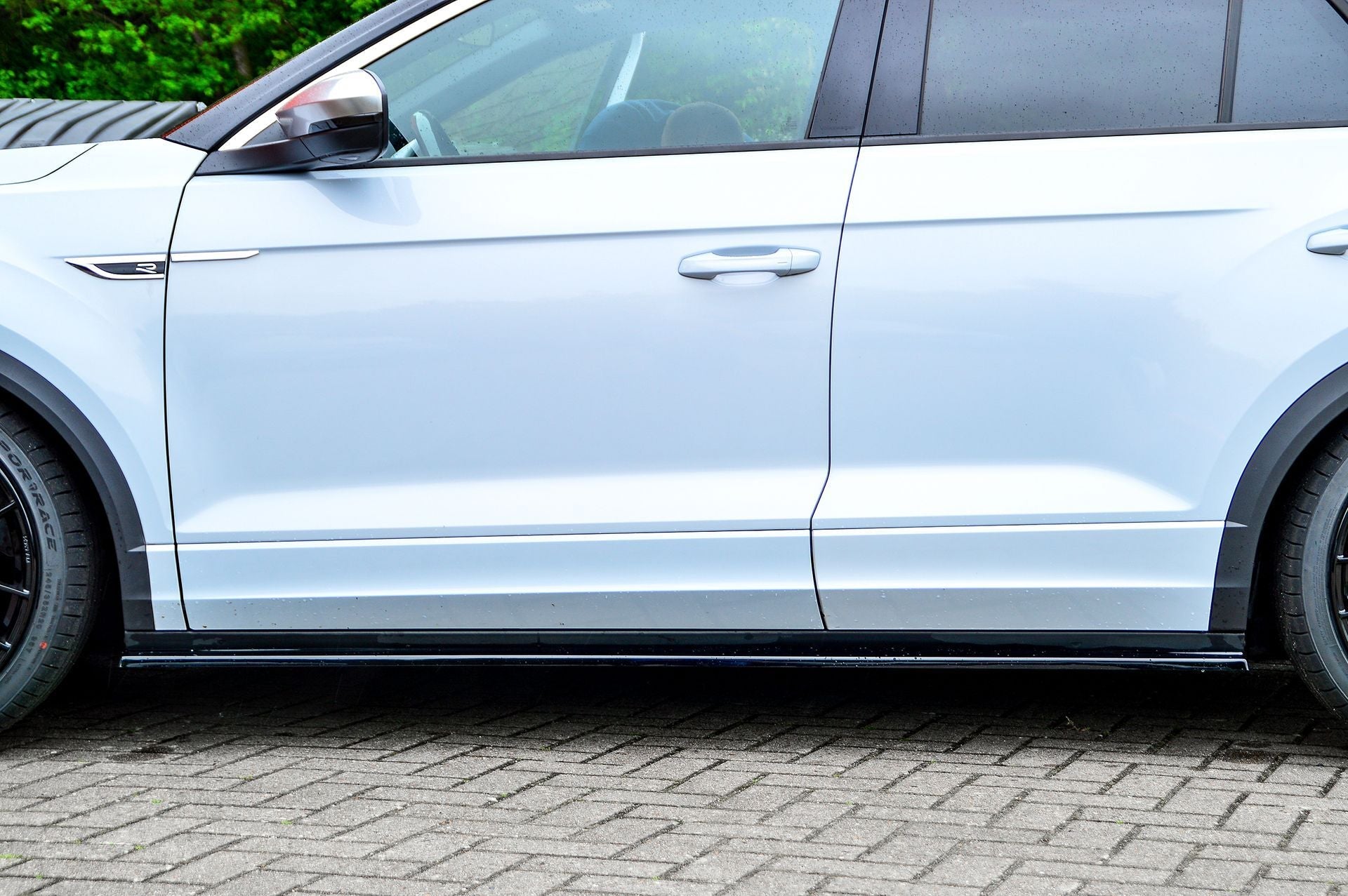 Cup Seitenschweller Satz aus ABS für VW T-ROC R