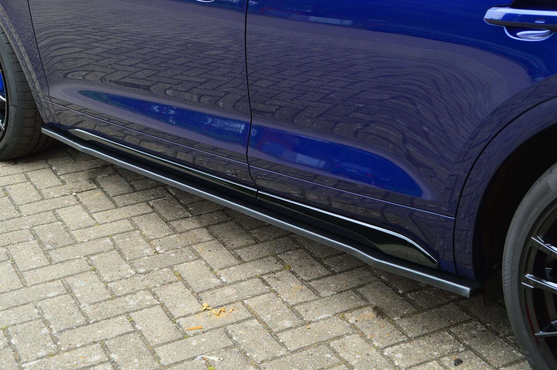 Cup Seitenschweller Satz für Audi Q5 mit S-Line + SQ5 aus ABS