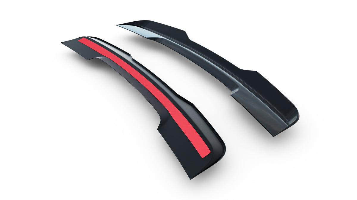 Maxton Design Heckspoiler Lippe für Land Rover Range Rover Evoque Mk1 [2011-2013] | Schwarz Hochglanz | ABS-Kunststoff | mit TTG (eintragungsfrei)