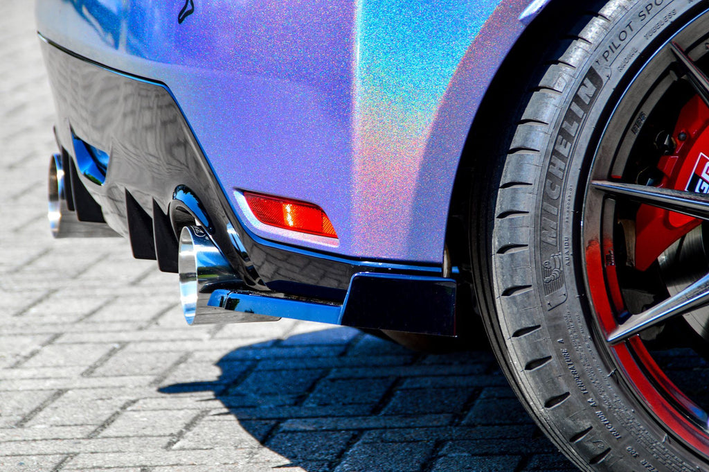 Heckansatz Seitenteile mit Wing für Toyota Yaris GR