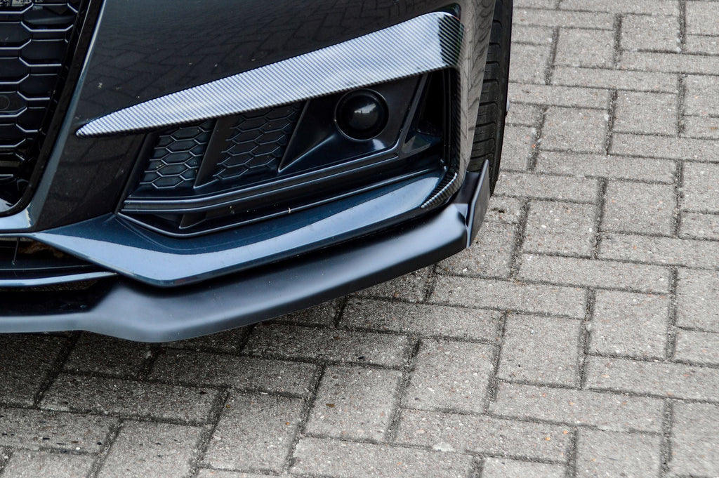 Cup Frontspoilerlippe V2 mit Wings  für Audi A4 S-Line + S4 B9