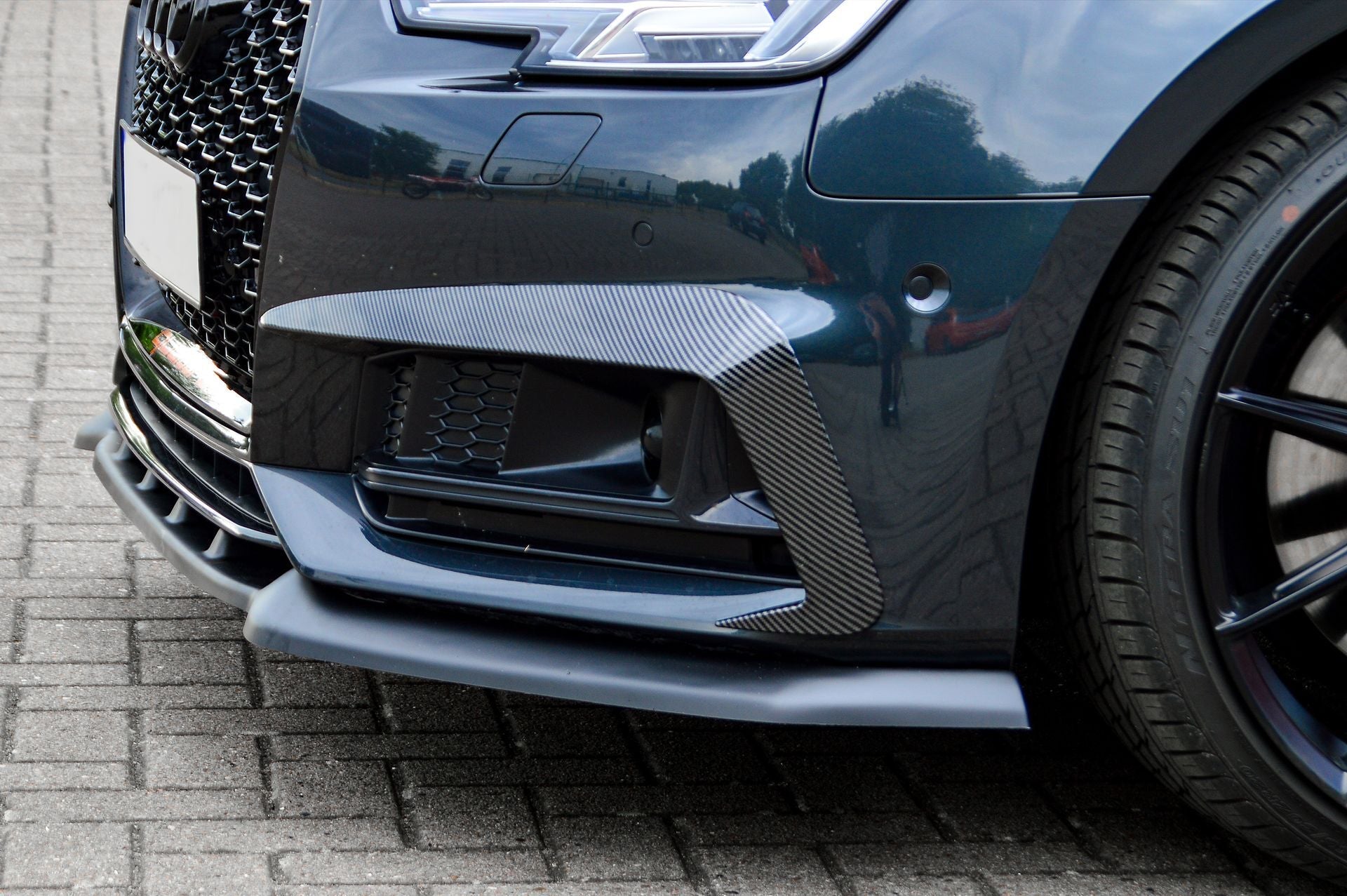 Cup Frontspoilerlippe V2 für Audi A4 S-Line + S4 B9