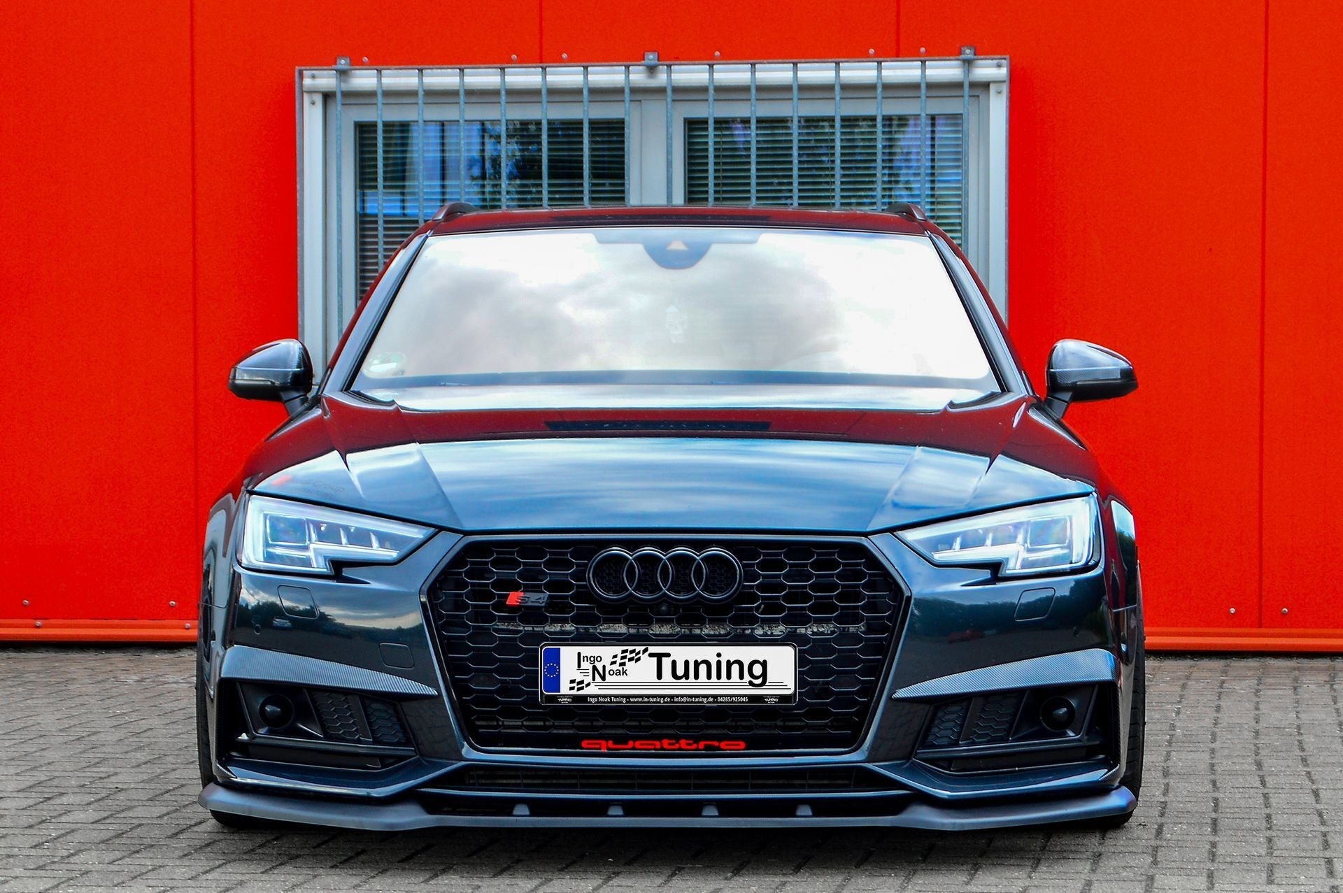 Cup Frontspoilerlippe V2 für Audi A4 S-Line + S4 B9
