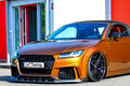 Spoilerschwert Frontspoiler Cuplippe mit Wing aus ABS für Audi TTRS 8S