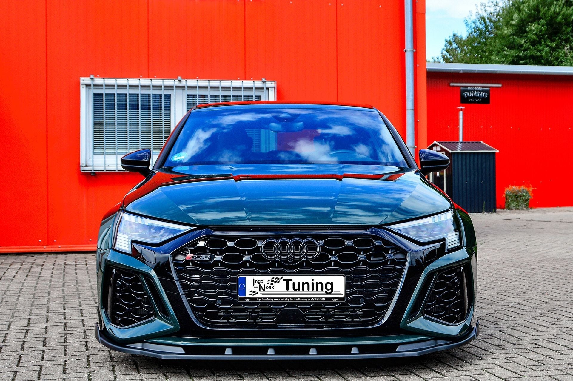Cup Frontspoilerlippe mit Wings für Audi RS3 8Y Bj.2020-