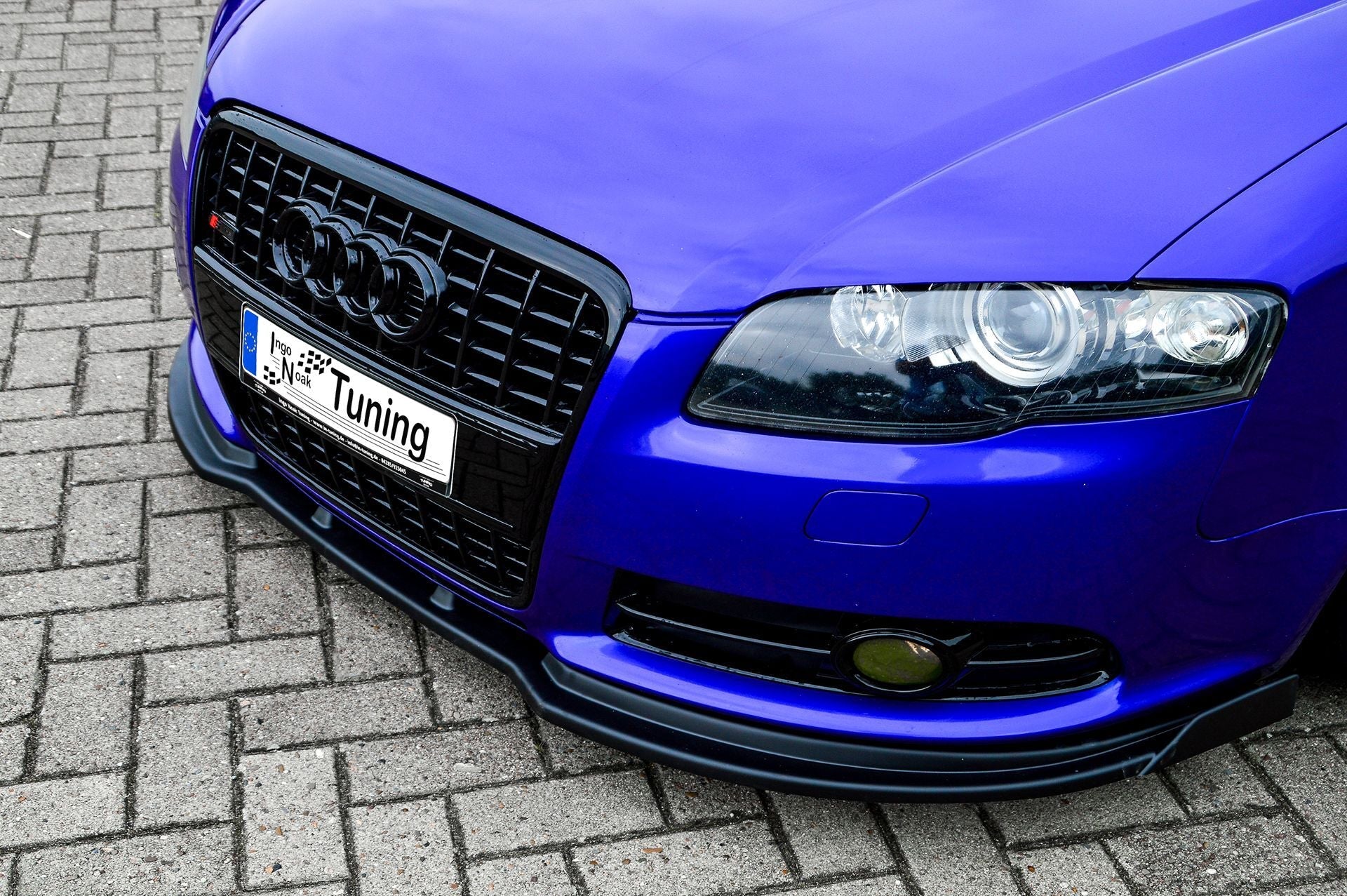CUP Frontspoilerlippe mit Wings für Audi A4+S4 B7 Avant S-Line