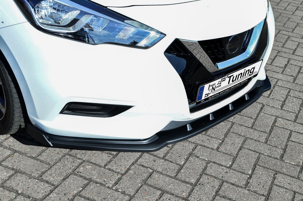 Frontspoilerlippe Cuplippe mit Wings für Nissan Micra 5 K14
