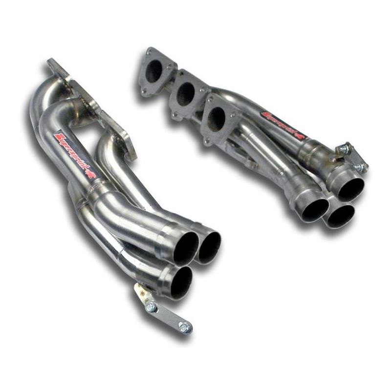 Supersprint Fächerkrümmer Rechts - Links -Step Design- für AUDI A4 B8 QUATTRO '08 - (2009–2015)