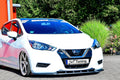 Frontspoilerlippe Cuplippe für Nissan Micra 5 K14
