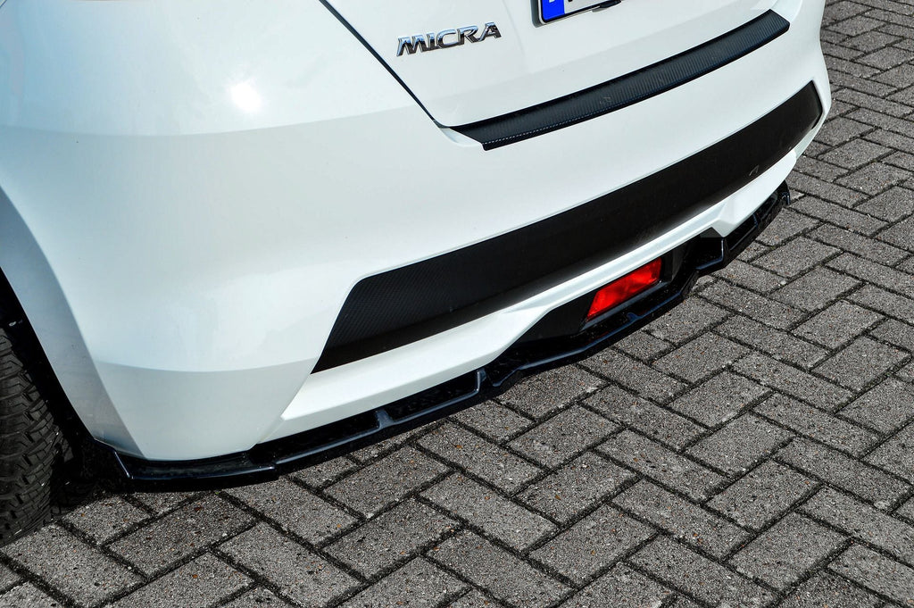 Heckspoilerlippe Cuplippe mit Wings für Nissan Micra 5 K14